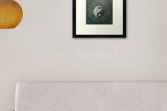 JewelBox-Art-Tao-Green-Framed-Art-Print