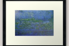 jewelbox-art-green-blue-lily-pond-framed-art-print