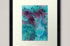 JewelBox-Art-Peacock-Blue-Green-Framed-Art-Print