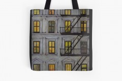 JewelBox-Art-Windows-Yellow-Tote-Bag