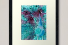 JewelBox-Art-Peacock-Blue-Green-Framed-Art-Print