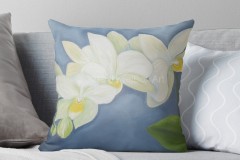 JewelBox-Art-Orchids-Throw-Pillow